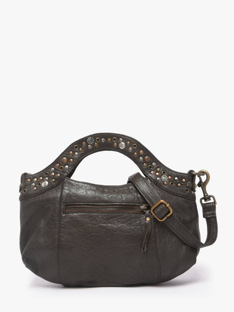 Sac Bandoulière Brooklyn Cuir Basilic pepper Marron brooklyn BBRO02 vue secondaire 4