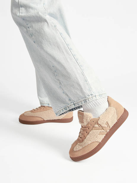 Sneakers Vanessa wu Beige accessoires BK2950BG vue secondaire 1
