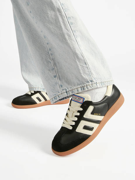 Sneakers Cloud En Cuir Back 70 Noir accessoires 307 vue secondaire 1