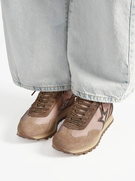 Sneakers Plateforme Cetti Rose accessoires SRA vue secondaire 1