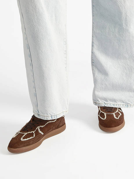Sneakers Tb.490 En Cuir Alohas Marron accessoires 10082307 vue secondaire 1