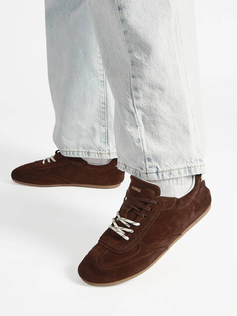 Sneakers Tb.24 Suede Alohas Marron accessoires 10112003 vue secondaire 1