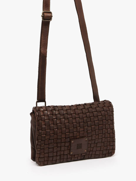 Sac Bandoulière Heritage Cuir Biba Marron heritage KA27 vue secondaire 1