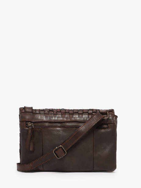 Sac Bandoulière Heritage Cuir Biba Marron heritage KA27 vue secondaire 3