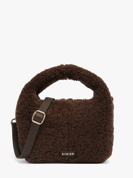 Sac Bandoulière Amboise Cuir Etrier Marron amboise EAMB218S