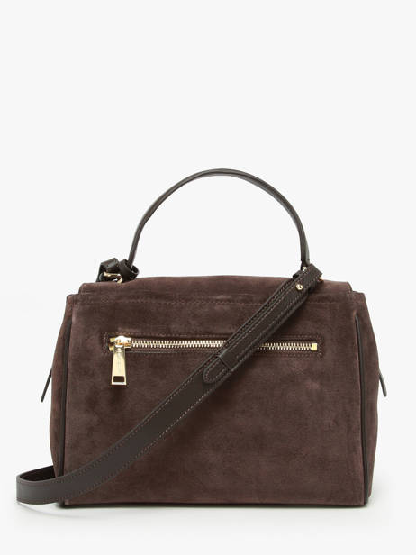 Sac Bandoulière Suede Grace Cuir Lancaster Marron suede grace 71 vue secondaire 4