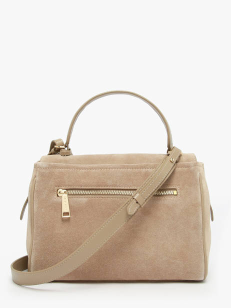 Sac Bandoulière Suede Grace Cuir Lancaster Beige suede grace 71 vue secondaire 3