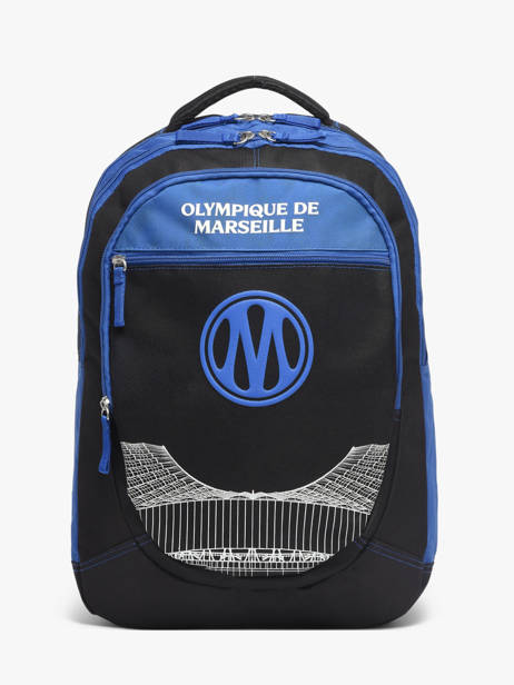 Sac à Dos 3 Compartiments Olympique de marseille Noir om 26EO2043