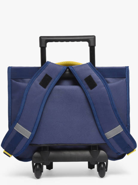 Cartable à Roulettes 2 Compartiments Pokemon Bleu pokemon & friends 26KK203K vue secondaire 4