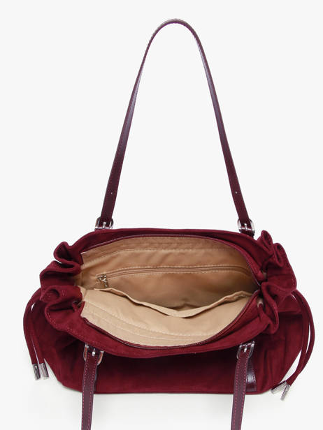 Sac Porté épaule Velvet Emma Polyester Lancaster Rouge velvet emma 97 vue secondaire 2