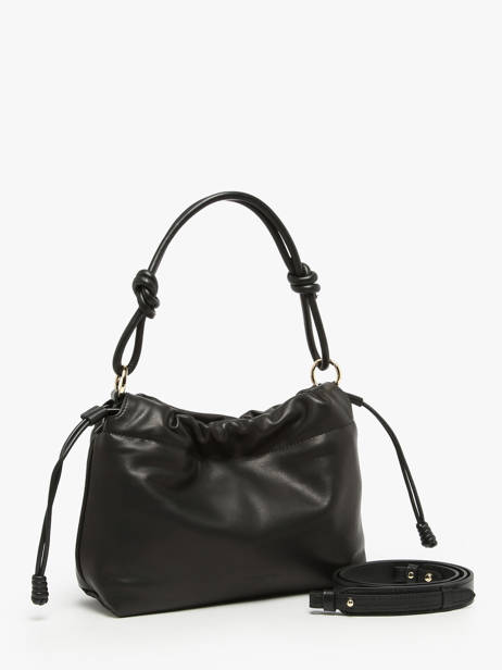 Sac Bandoulière Lush Cuir Lancaster Noir lush 112 vue secondaire 1
