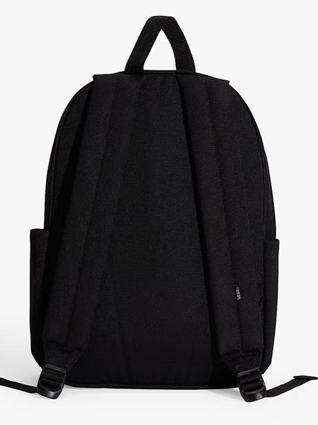 Sac à Dos 1 Compartiment Vans Noir backpack VN000H56 vue secondaire 3