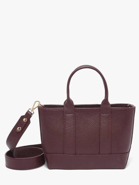 Sac Porté Main Caviar Cuir Milano Marron caviar CA26066