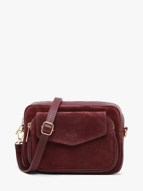 Sac Bandoulière Velvet Caviar Cuir Milano Marron velvet caviar VC25067