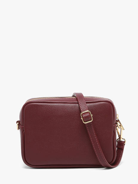 Sac Bandoulière Velvet Caviar Cuir Milano Marron velvet caviar VC25067 vue secondaire 4