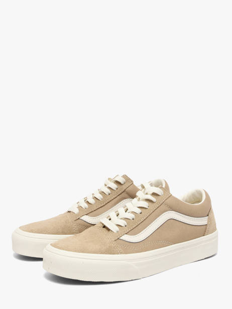 Sneakers En Cuir Vans Beige accessoires EDY4MG1 vue secondaire 1
