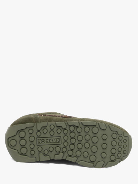 Sneakers En Cuir No name Vert accessoires KNHRAQ04 vue secondaire 4