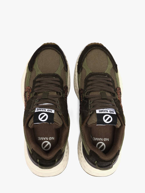 Sneakers No name Vert accessoires SNCRBG04 vue secondaire 3