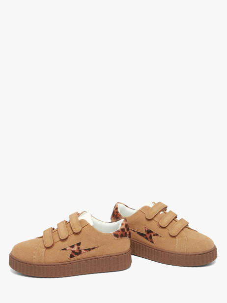 Sneakers Plateforme Vanessa wu Beige accessoires BK2954CM vue secondaire 2