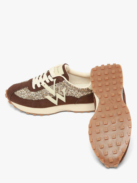 Sneakers Vanessa wu Marron accessoires BK2947CH vue secondaire 2