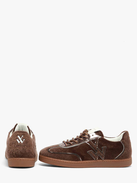 Sneakers Vanessa wu Marron accessoires BK2925CH vue secondaire 2