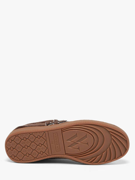 Sneakers Vanessa wu Marron accessoires BK2925CH vue secondaire 4