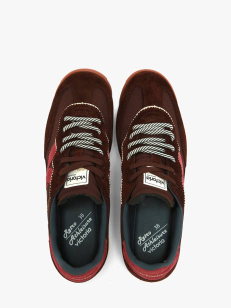 Sneakers En Cuir Victoria Beige accessoires 1158113 vue secondaire 3