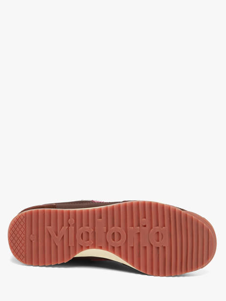 Sneakers En Cuir Victoria Beige accessoires 1158113 vue secondaire 4