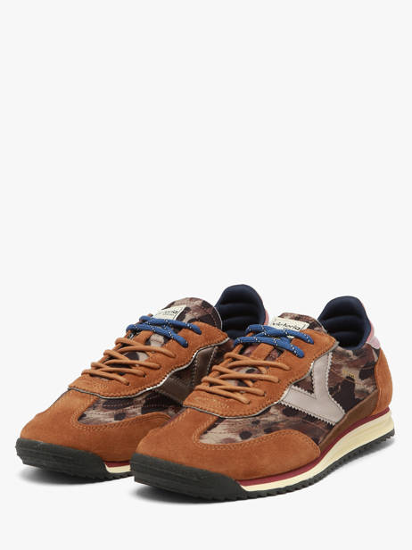 Sneakers En Cuir Victoria Beige accessoires 1158116 vue secondaire 1