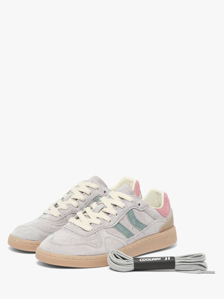 Sneakers En Cuir Coolway Gris accessoires 7693297 vue secondaire 1