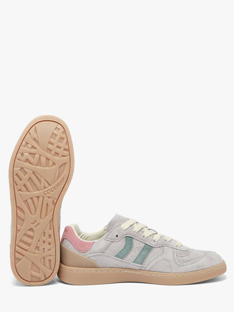 Sneakers En Cuir Coolway Gris accessoires 7693297 vue secondaire 2
