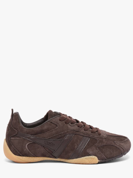 Sneakers En Cuir Gola Marron accessoires CLB938DD