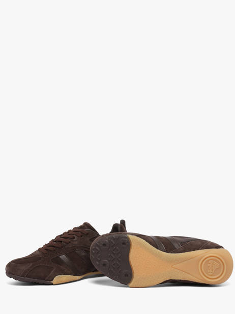 Sneakers En Cuir Gola Marron accessoires CLB938DD vue secondaire 2