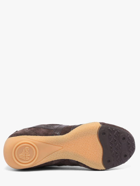 Sneakers En Cuir Gola Marron accessoires CLB938DD vue secondaire 4