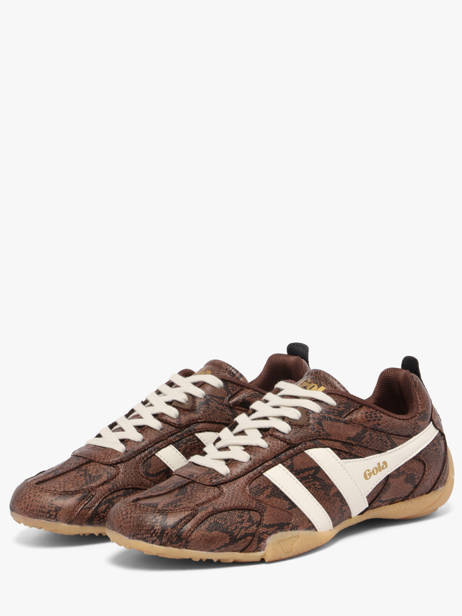 Sneakers Gola Marron accessoires CLB939FW vue secondaire 1