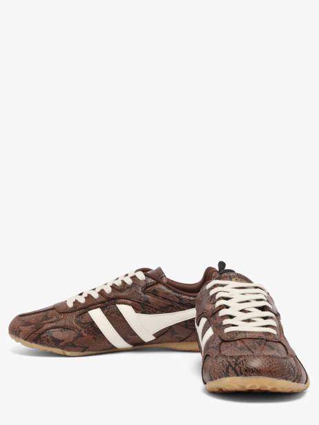 Sneakers Gola Marron accessoires CLB939FW vue secondaire 2