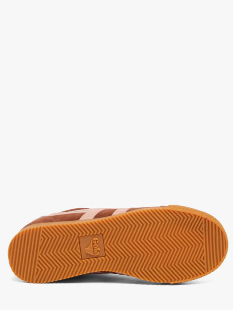 Sneakers En Cuir Gola Marron accessoires CLB538LK vue secondaire 4