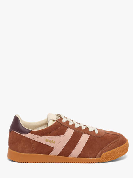 Sneakers En Cuir Gola Marron accessoires CLB538LK
