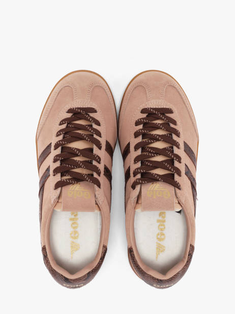 Sneakers En Cuir Gola Rose accessoires CLB919LC vue secondaire 3
