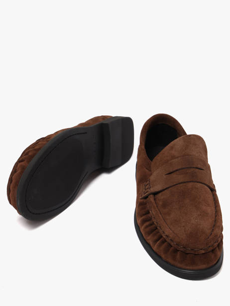 Mocassins Elmira En Cuir Pavement Marron accessoires 24139347 vue secondaire 2