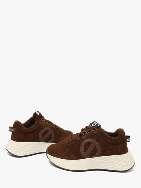 Sneakers Plateforme En Cuir No name Vert accessoires NNVESC04 vue secondaire 2