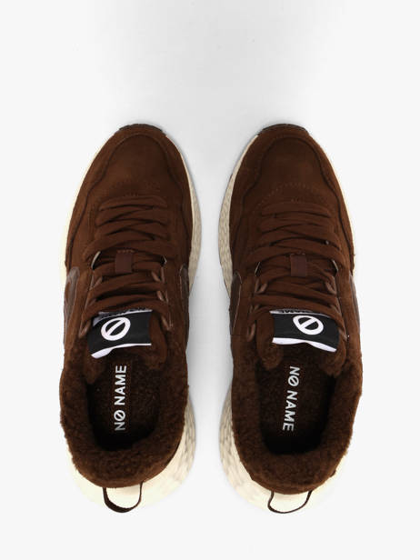 Sneakers Plateforme En Cuir No name Vert accessoires NNVESC04 vue secondaire 3