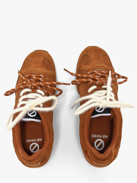 Sneakers En Cuir No name Marron accessoires TNERA904 vue secondaire 3
