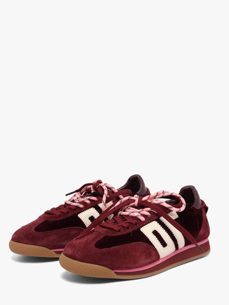 Sneakers Rocket En Cuir Back 70 Rouge accessoires 63 vue secondaire 1