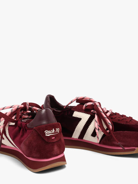 Sneakers Rocket En Cuir Back 70 Rouge accessoires 63 vue secondaire 2