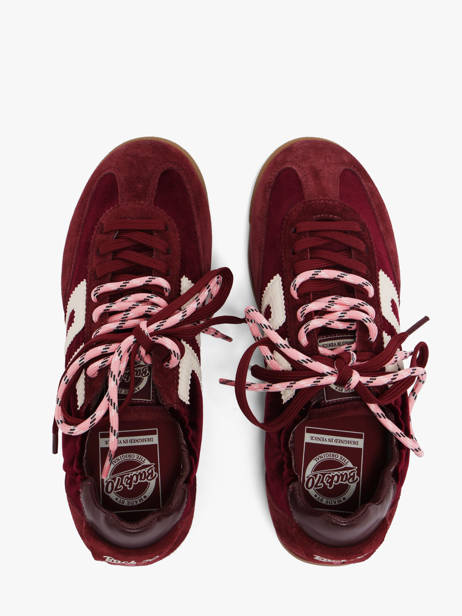 Sneakers Rocket En Cuir Back 70 Rouge accessoires 63 vue secondaire 3
