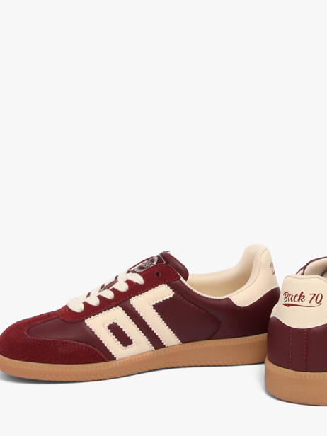 Sneakers Cloud En Cuir Back 70 Rouge accessoires 214 vue secondaire 2