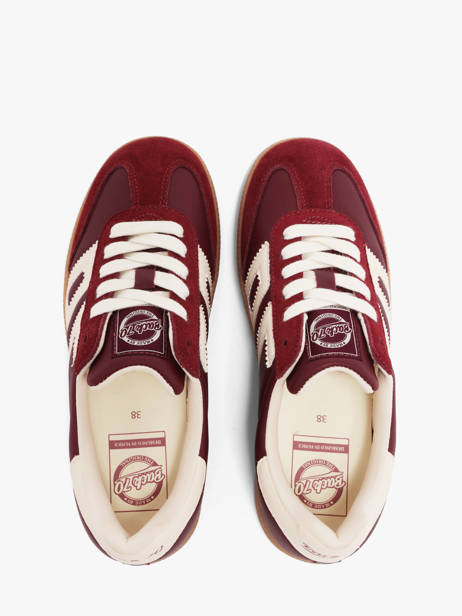 Sneakers Cloud En Cuir Back 70 Rouge accessoires 214 vue secondaire 3