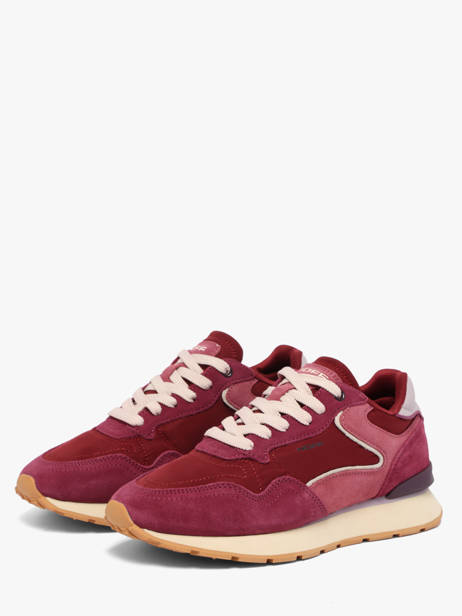 Sneakers En Cuir Hoff Rouge accessoires 22602408 vue secondaire 1