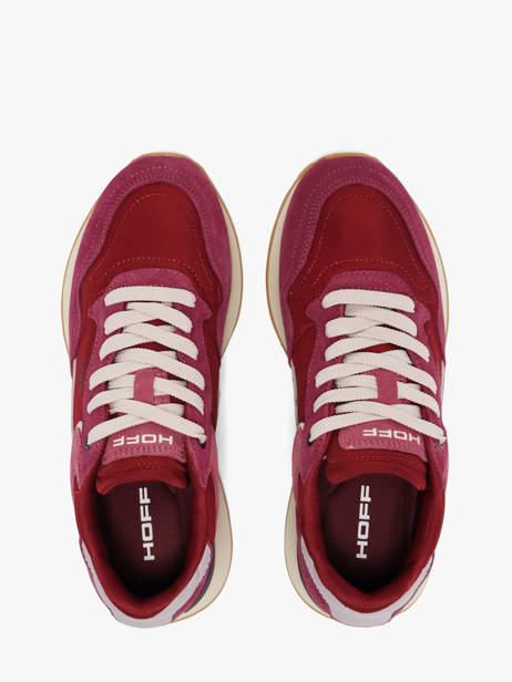 Sneakers En Cuir Hoff Rouge accessoires 22602408 vue secondaire 3
